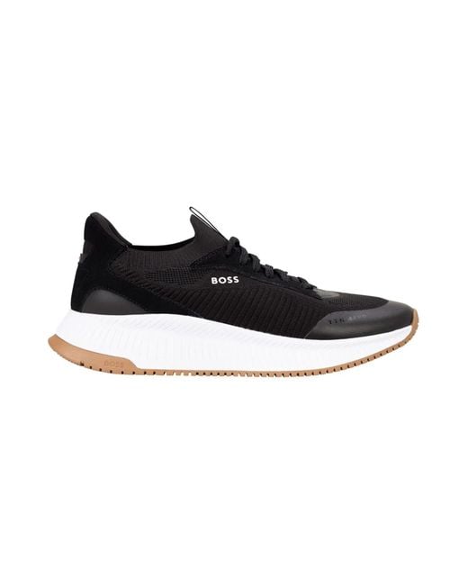 Ttnm Evo_Slon_Knrsd Zapatillas Boss de hombre de color Black