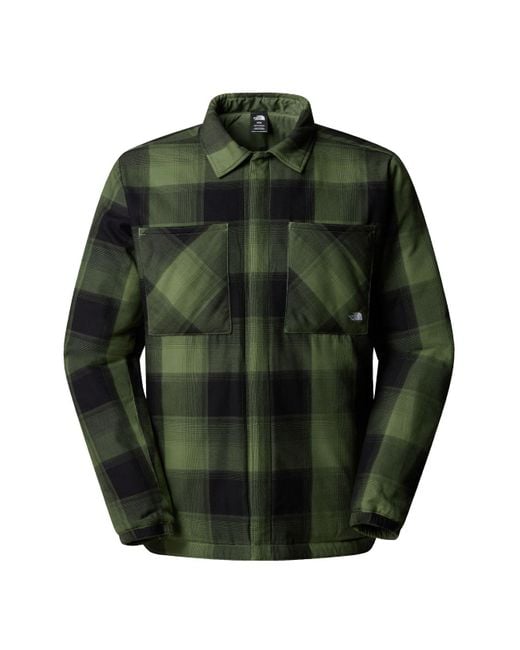 The North Face Green Jackets And Jackets Nf0A82V3Exf1 Afterburner Bark Mist for men