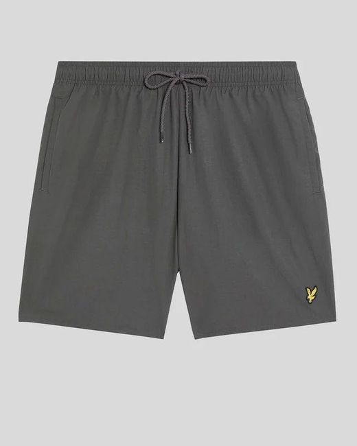 LYLE AND SCOTT 1874 Badpak Zee En Zwembad Sh1204Vb Korte Badpak W635 Gunmetal in het Gray voor heren
