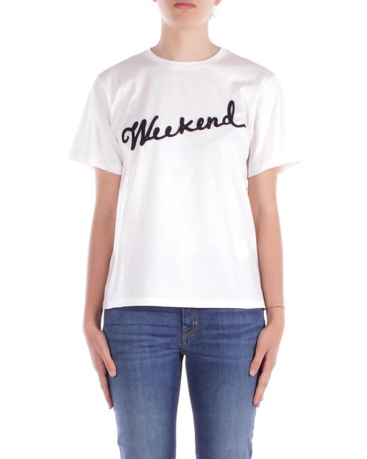 Weekend by Maxmara White T-Shirts And Polos
