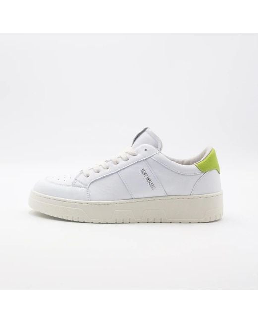 Zapatillas De Hombres Golf Blanco/Acido Blanco/Acido SAINT SNEAKERS de hombre de color White
