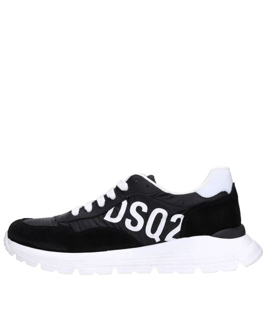 DSquared² Black Schwarze Sneaker