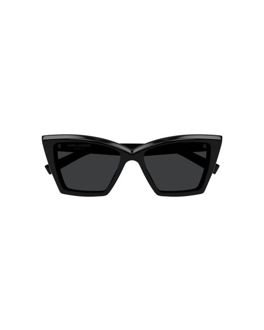 Sl 657 Femme Acetate Recycle Saint Laurent en coloris Black