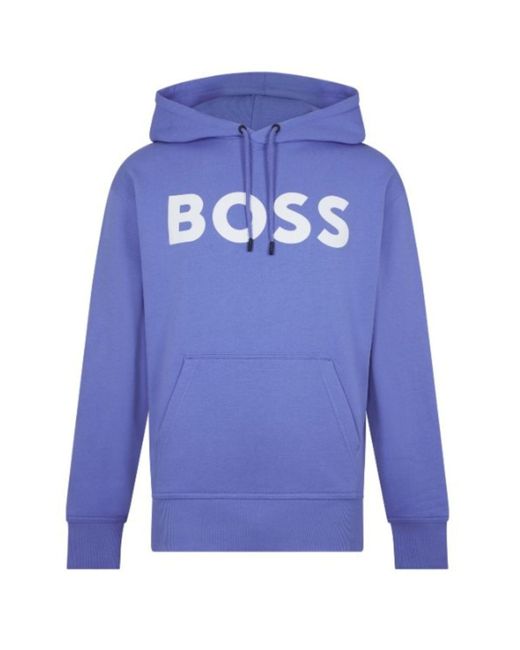 Boss Sweatshirt Fur Manner in Blue für Herren