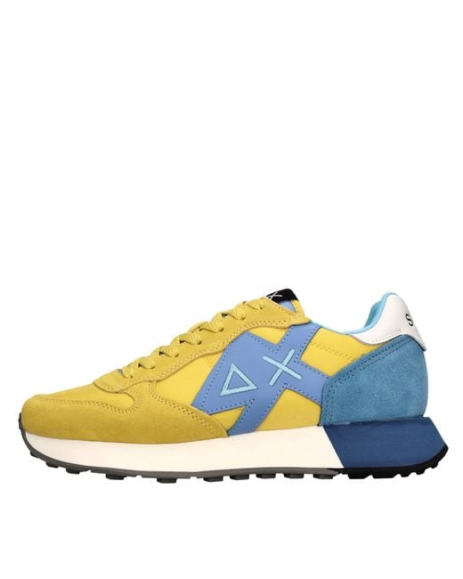 Sun 68 Blue Sneakers for men
