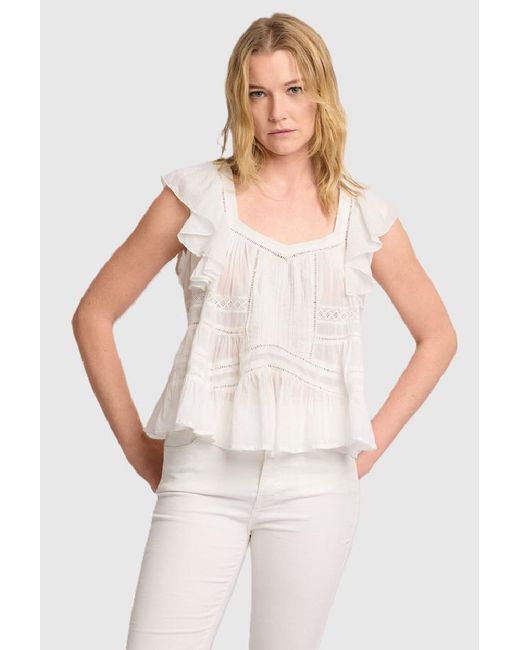 Kocca Blauw Wit Vrouw in het White