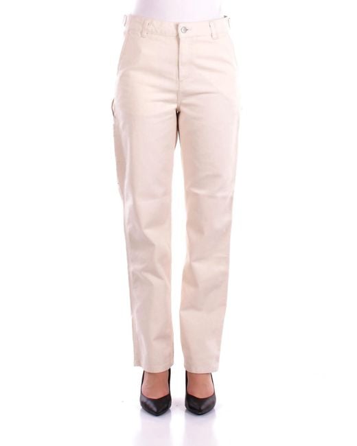 Trousers Carhartt de color Pink