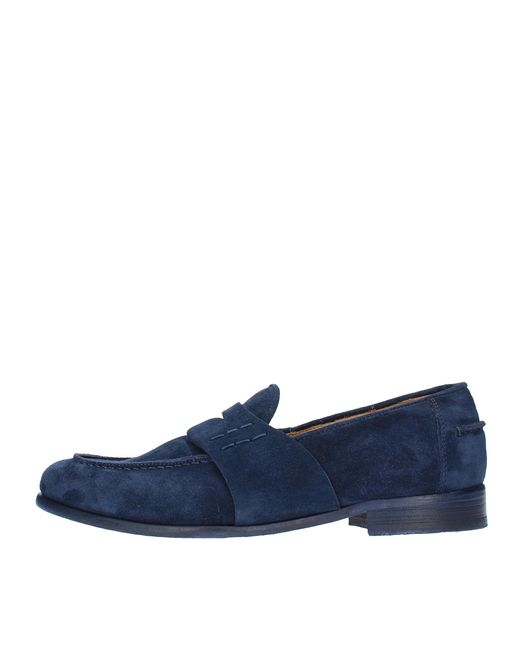 JP/DAVID Blue Flat Shoes for men