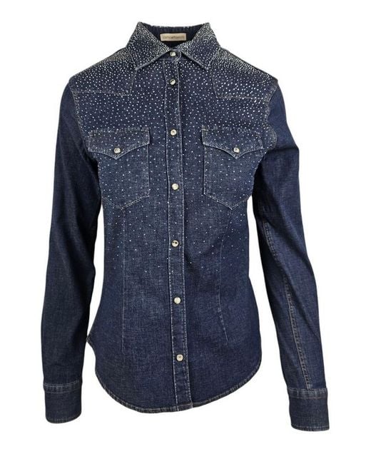 Camicettasnob Blue Shirts Denim