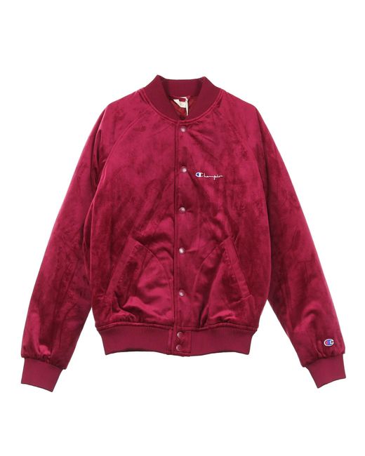 Champion Bomber Jacket in het Red voor heren