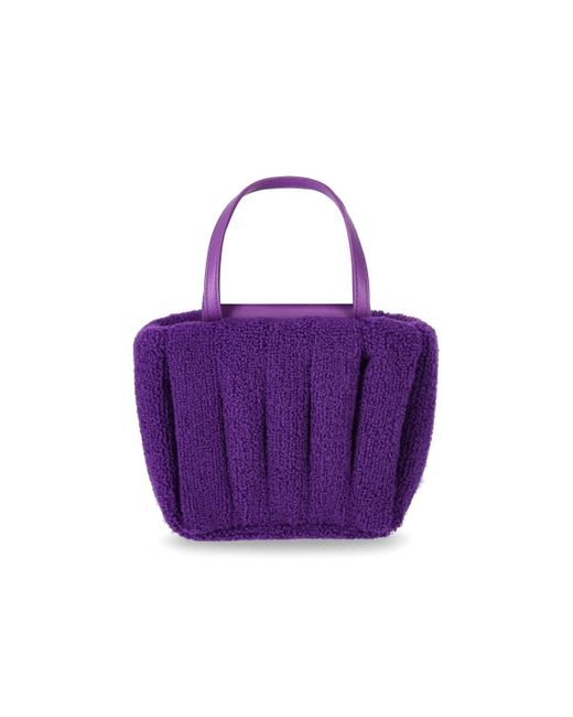 THEMOIRÈ Aria Coral Sponge Purple Handbag