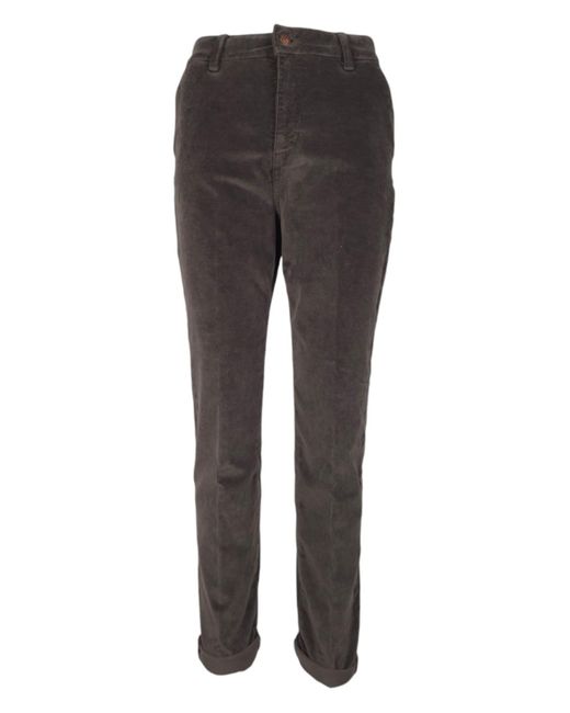 ATELIER CIGALA'S Gray Trousers