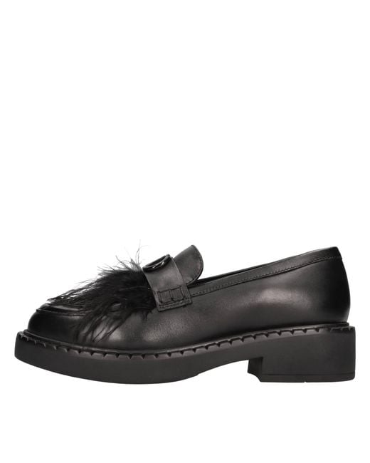Twinset Black Flat Shoes