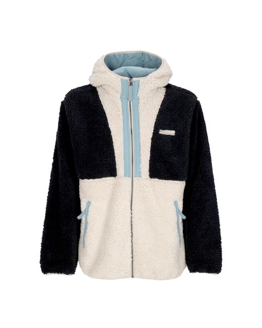 Sudadera Con Capucha Backbowl Sherpa Para Hombre Negro/Piedra Oscura Columbia de hombre de color Black