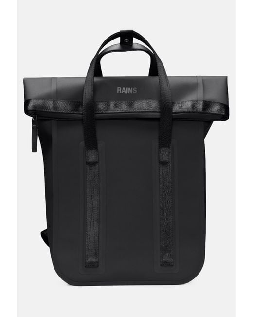 Rains Black Backpack 16920 01