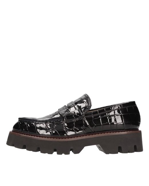 Triver Flight Black Flat Shoes
