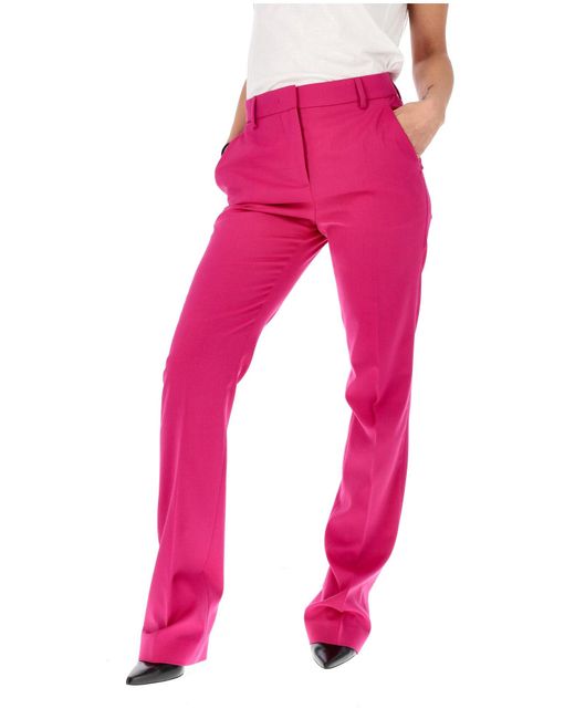 Pantalon Fuchsia Moschino en coloris Pink