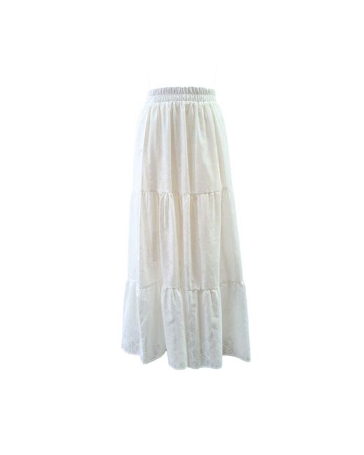 White Wise Balze Rok Ww29402 in het Gray