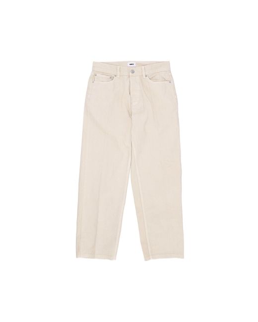 Vaqueros Sin Blanquear De Mezclilla Hardwork Para Hombre Obey de hombre de color White