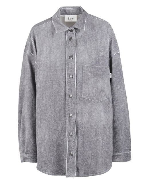 8pm Gray Shirt