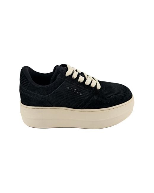 Hogan Black Schwarze Sneaker