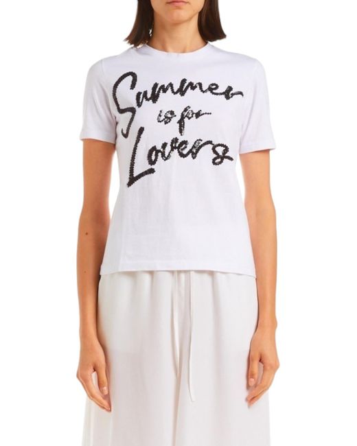 P.A.R.O.S.H. White T-Shirt Und Polo Bianco