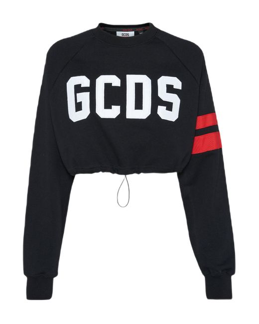 Gcds Black Sweatshirt
