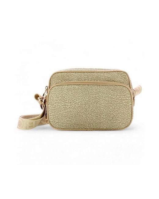 Borbonese Natural Shoulder Bag Donna