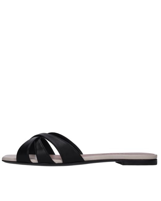 3Juin Black Sandals