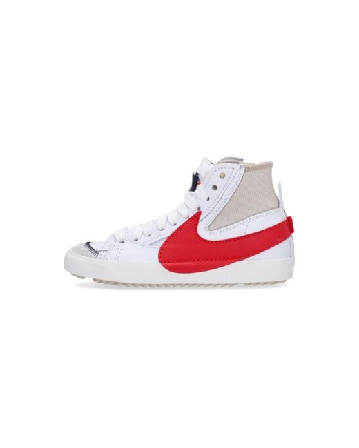 Nike Red Blazer Mid 77 Jumbo/Habanero/Rattan/ High Shoe for men