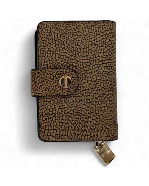 Borbonese Green Wallet Op Natural
