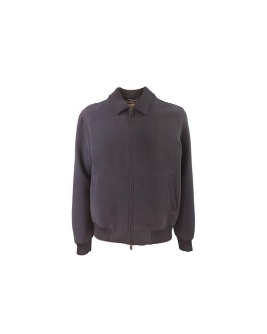 Circolo 1901 Blue Blouson Jacket Cn4010 for men