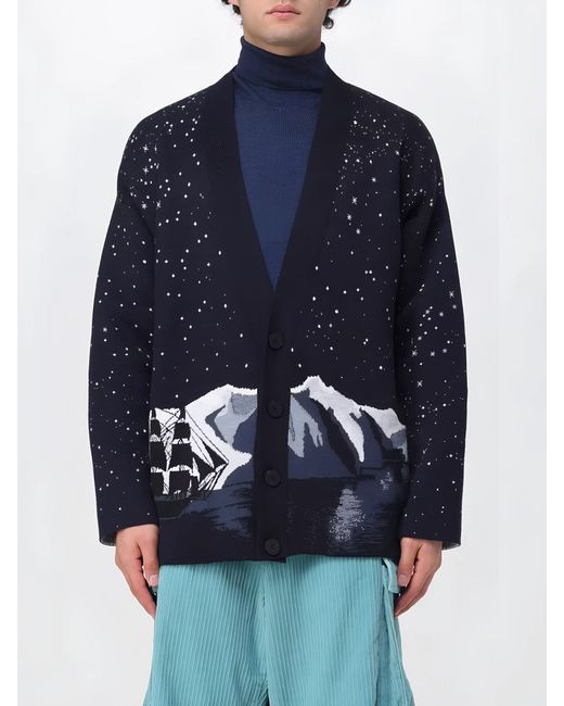 Alanui Cardigan in het Blue voor heren