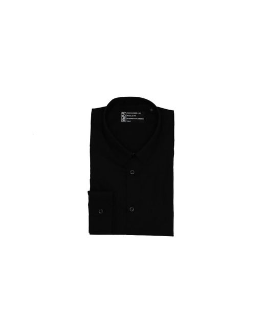 Patrizia Pepe Black Shirt/Shirt Vinyl for men