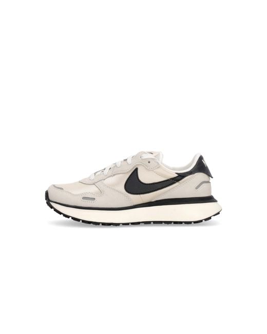 Nike W Phoenix Waffle Summit Lage Damesschoen Wit/Zwart/Zanddrift/Zeil in het White