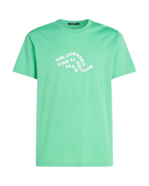 Karl Lagerfeld Herren T-Shirt in Green für Herren