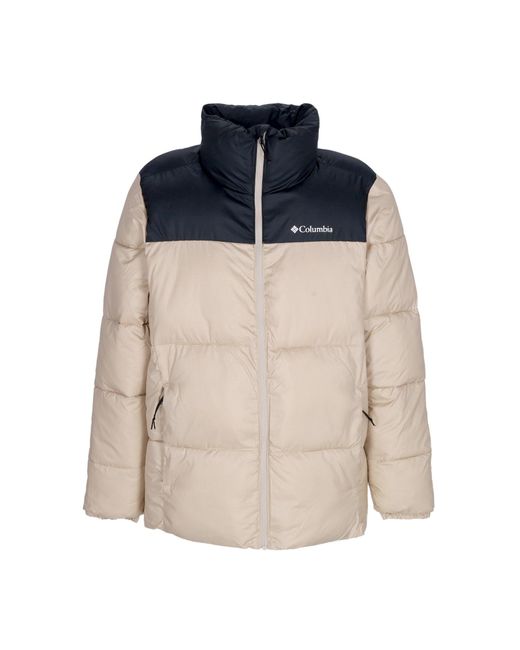 Columbia Puffect Ii Jacket Herren Daunenjacke Ancient Fossil/Schwarz in Blue für Herren