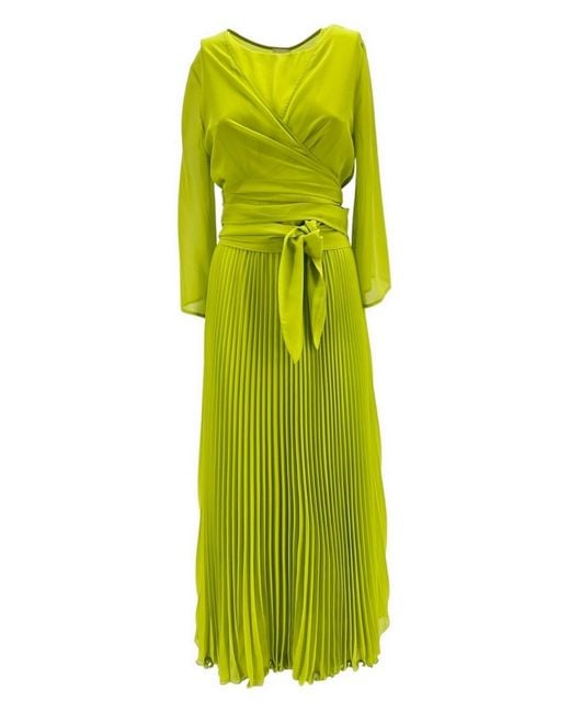 MILVA MI Jurken Lime in het Green