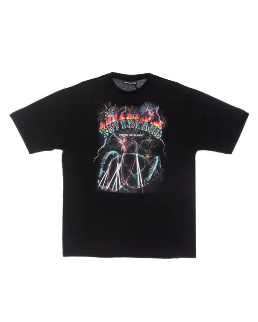 Vision Of Super Black Rides Print Tee for men
