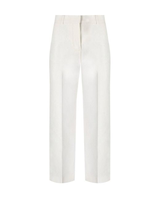 Pantalon zircone blanc Weekend by Maxmara en coloris White