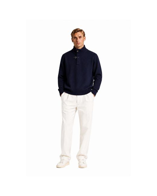 Fay Blue Sweaters for men