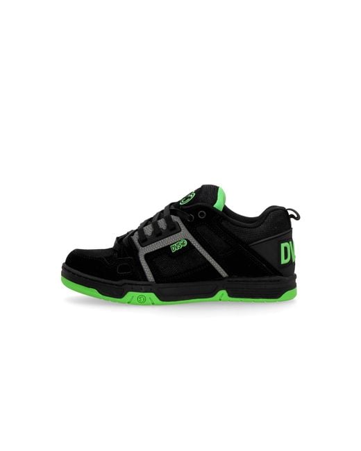 Zapatos Skate Comanche Negro/Charcoal/Lime Dvs de hombre de color Black