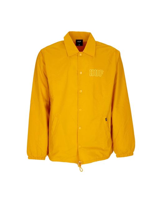 Huf Coach-Jacke Herren-Set H Coaches-Jacke in Yellow für Herren