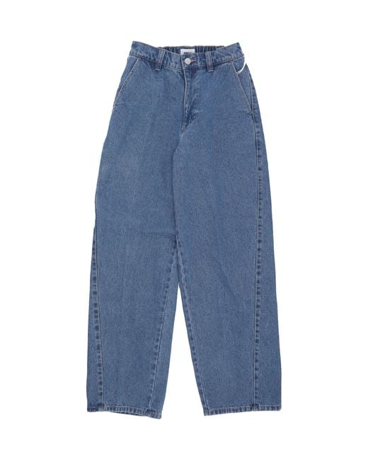 Vaqueros Mujer W Lily Carpenter Denim Obey de color Blue