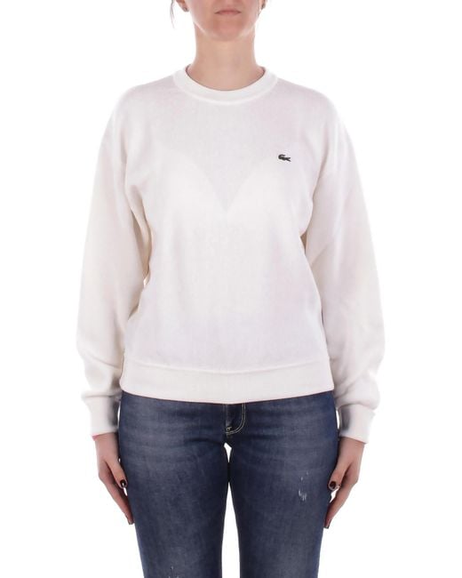 Lacoste White Sweaters