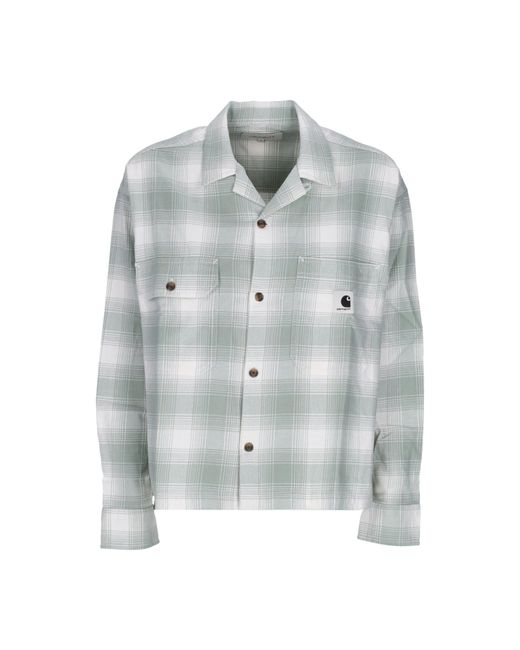 Carhartt Damesshirt Met Lange Mouwen En L/S Deaver-Shirt in het Gray
