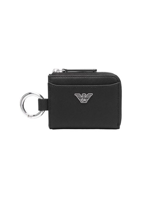 Emporio Armani Black Wallet Y4R500Y138E-81072 for men