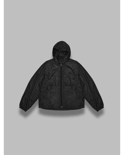 Lemaire Black Windbreaker for men