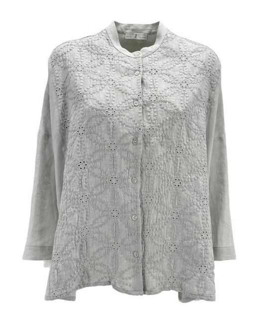Whyci Parelhemden in het Gray