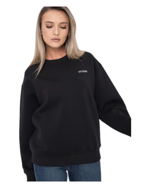 Guess Vrouwen Crew Hals Sweatshirt in het Blue